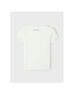 T-shirt summer vibes farine blanc fille - Name It