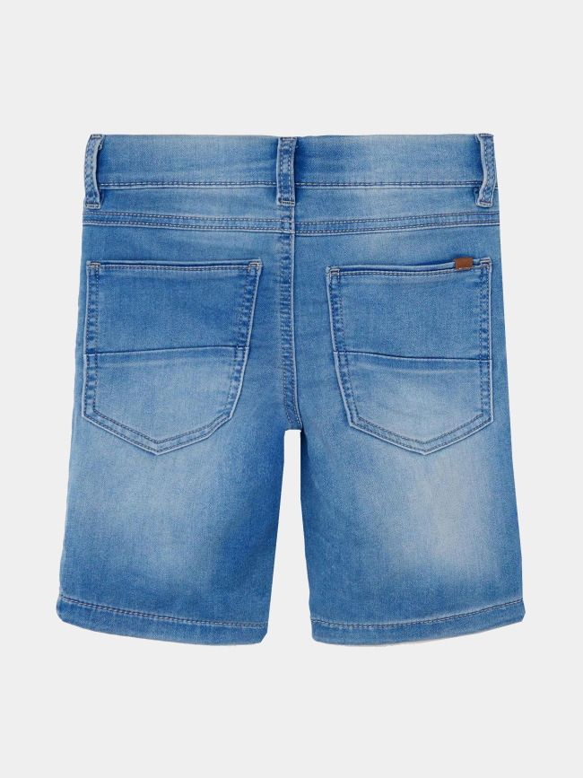 Short en jean theo stretch bleu enfant - Name It