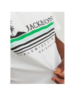 T-shirt cody summer blanc garçon - Jack & Jones