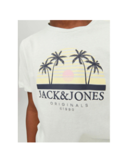 T-shirt cody summer bleu pastel garçon - Jack & Jones
