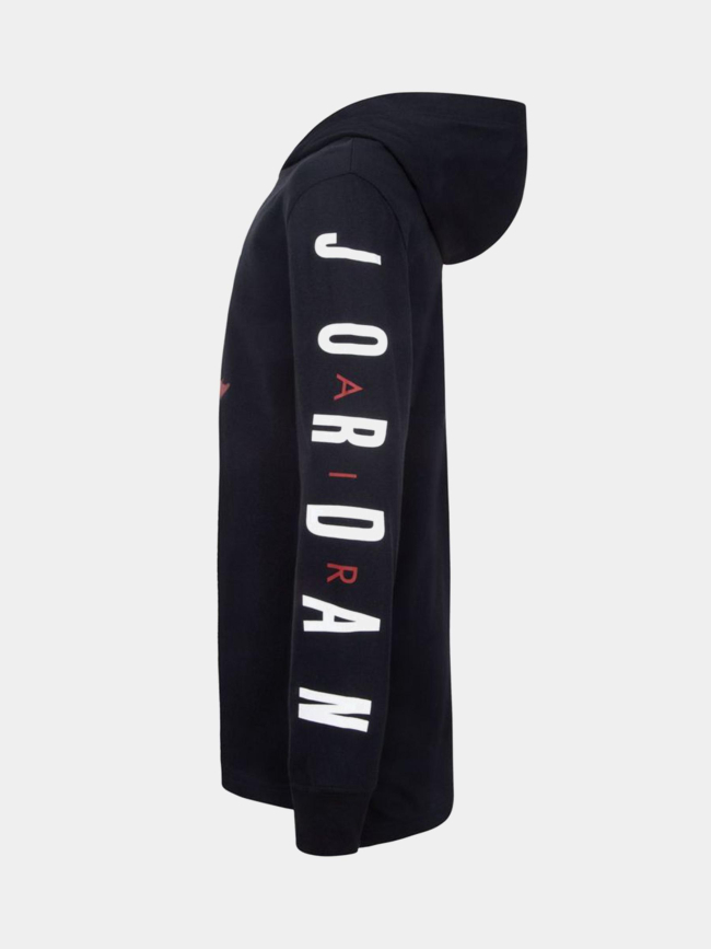 Sweat à capuche fin air noir enfant - Jordan