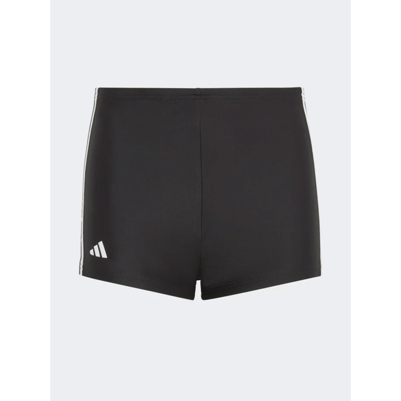 Maillot de bain natation boxer 3 stripes noir garçon - Adidas