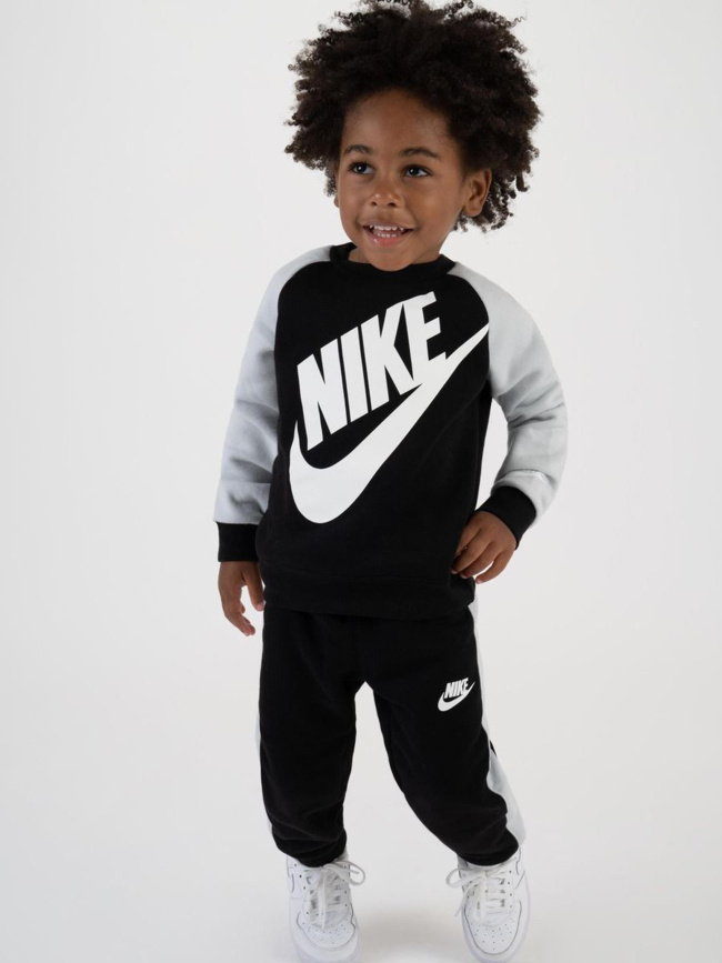 Ensemble de survêtement futura noir blanc enfant - Nike