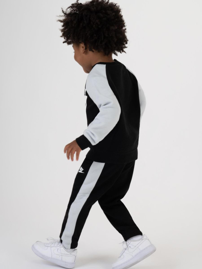 Sweat Nike Sportswear Script Blanc / Noir Enfant