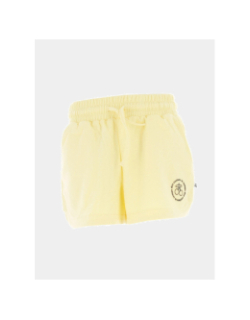 Short jogging slagi jaune fille - Le Temps Des Cerises