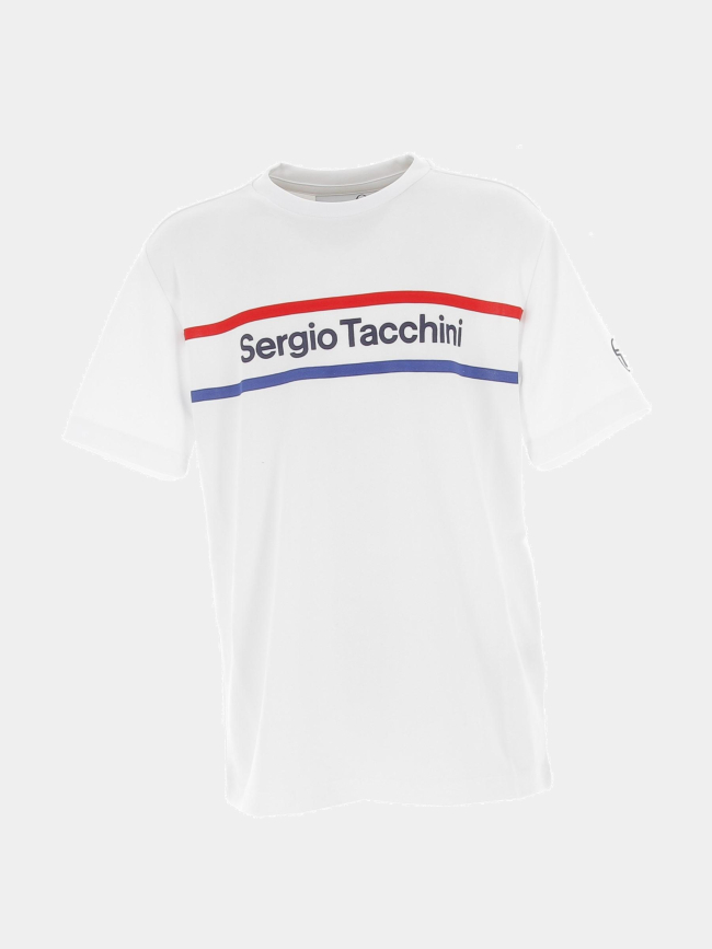 T-shirt mikiko blanc garçon - Sergio Tacchini