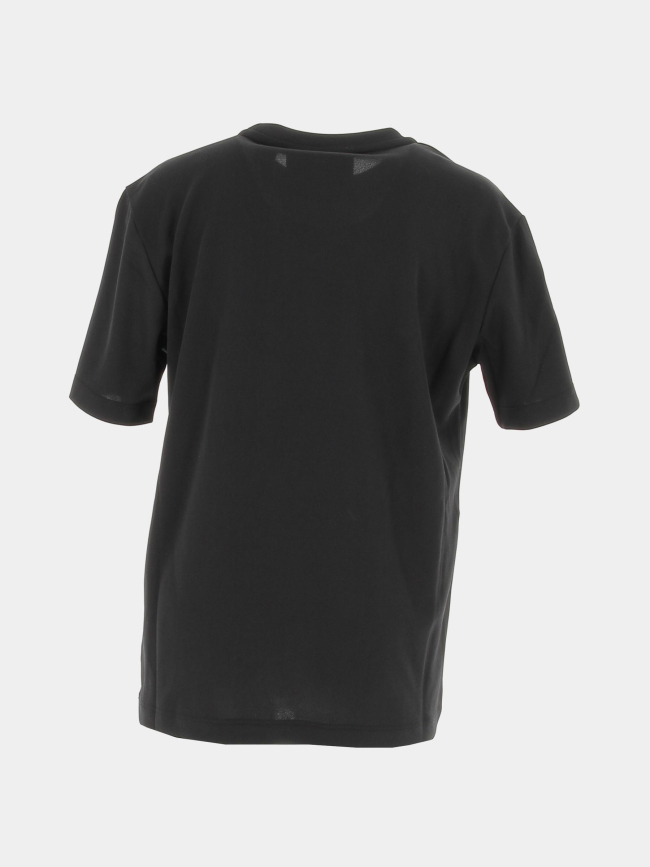 T-shirt mikiko noir vert garçon - Sergio Tacchini