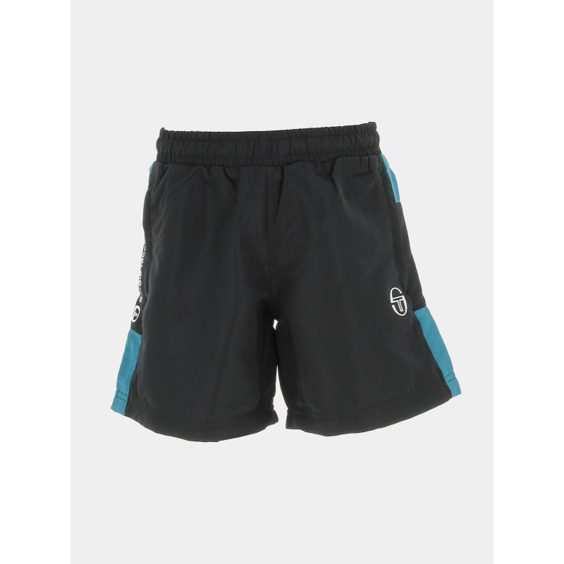 Short jogging vebita noir vert garçon - Sergio Tacchini