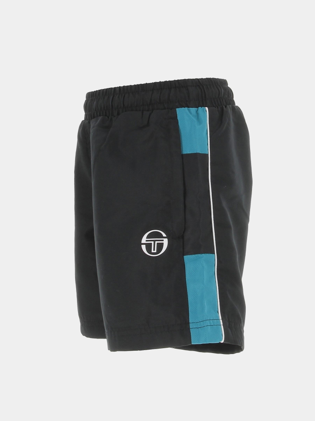 Short jogging vebita noir vert garçon - Sergio Tacchini