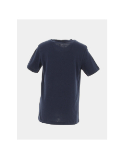 T-shirt wavy logo bleu marine garçon - Jack & Jones