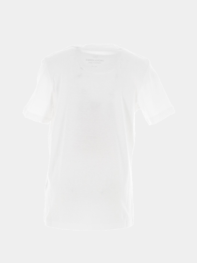 T-shirt wavy logo blanc garçon - Jack & Jones