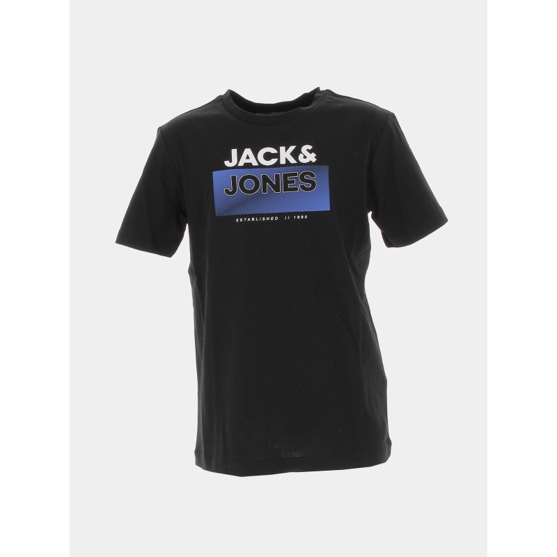T-shirt booster noir garçon - Jack & Jones