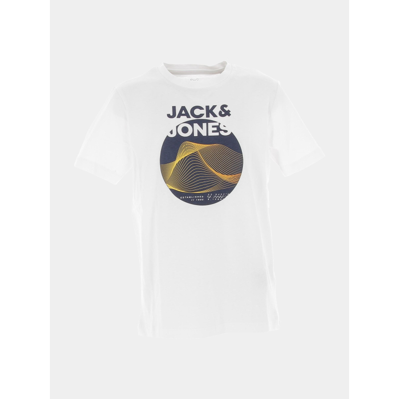 T-shirt booster blanc garçon - Jack & Jones