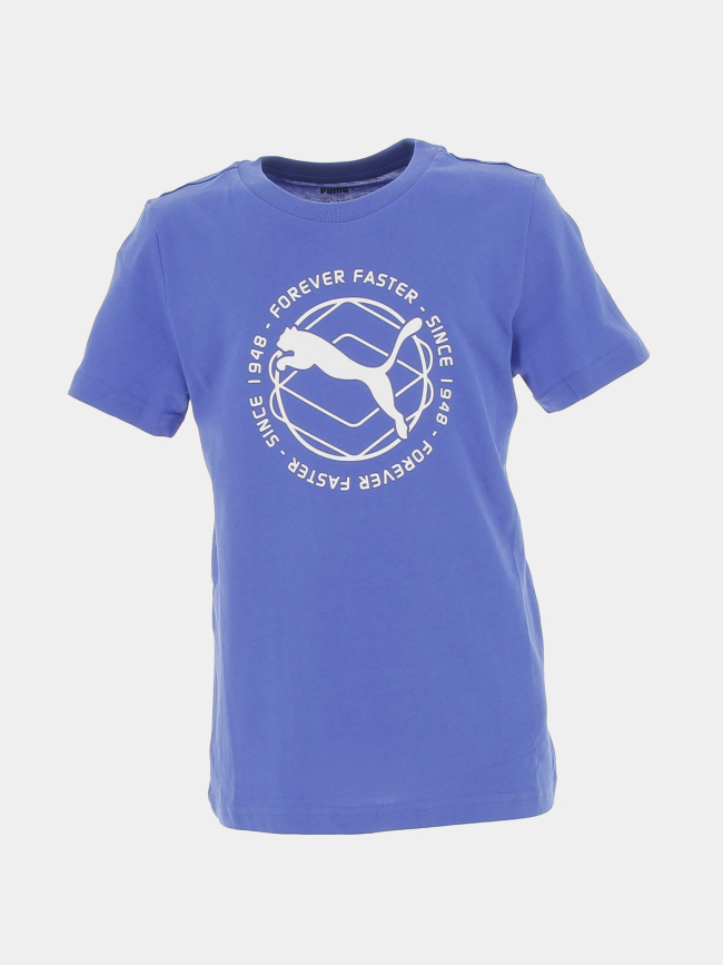 T-shirt active graf bleu enfant - Puma