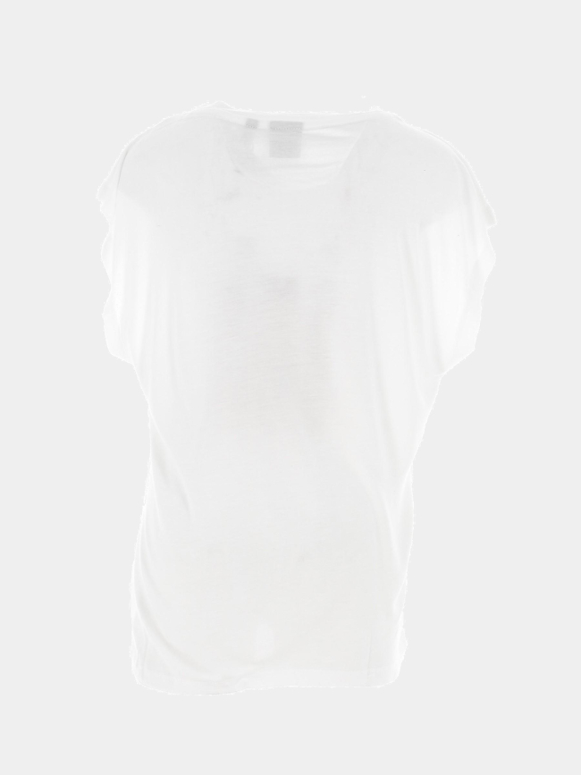 T-shirt summer breeze fril blanc fille - Kaporal