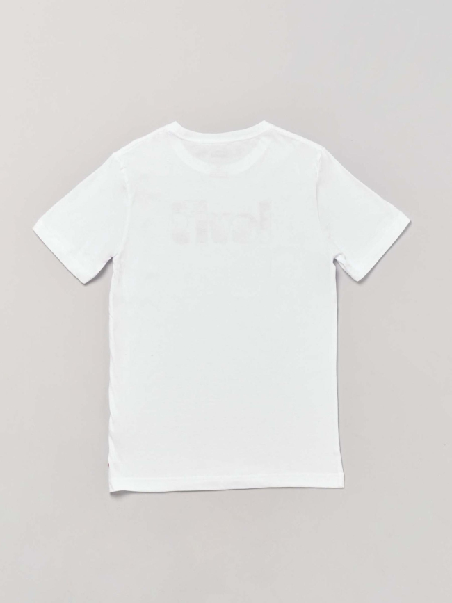 T-shirt camo poster logo blanc enfant - Levi's