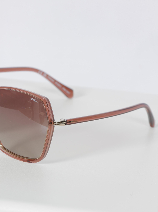 Lunettes de soleil cat.2 rose gold femme - Invu