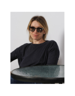 Lunettes de soleil cat.2 noir brillant femme - Invu