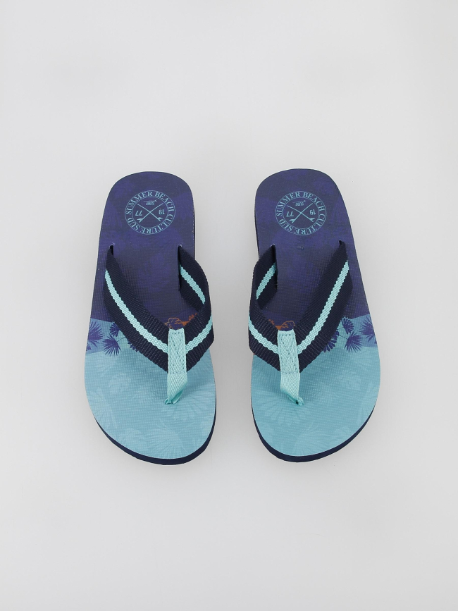 Tongs bibow bleu homme - Culture Sud