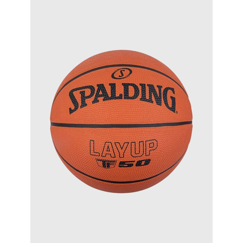 Ballon de basketball layup tf 50 t7 rubber orange - Spalding