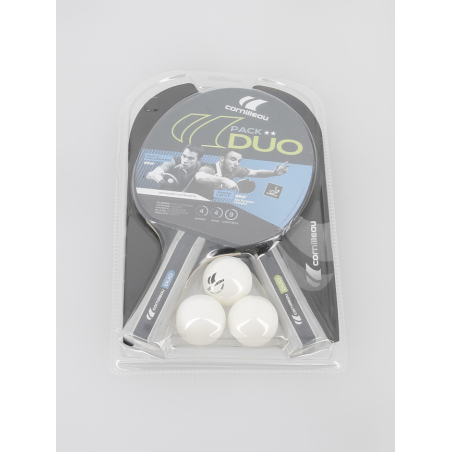 Raquette De Ping-pong Extérieure Cornilleau Tacteo 50 - Revêtement Composite Gomme Extérieure - Gris
