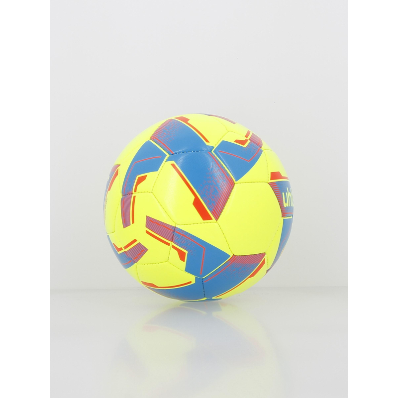 Ballon Football Uhlsport Lite Soft - Taille 5 - Jaune Fluo/noir - Pour Enfants 10-12 Ans - 25% Plus Léger