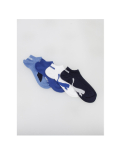 Pack 4 paires de chaussettes sneakers lifestyle bleu - Puma