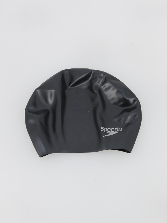 Bonnet de bain grande taille silicone noir - Speedo