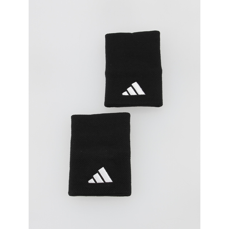 Poignets-éponge de tennis 3 stripes noir - Adidas