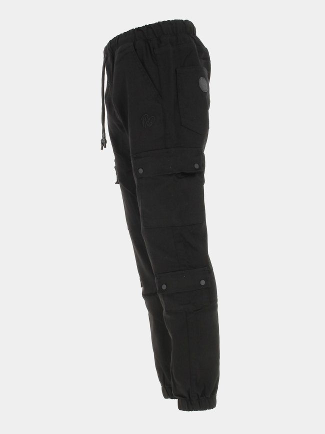 Pantalon cargo resséré noir homme - Project X Paris
