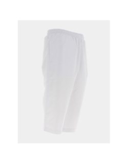 Pantacourt jogging ketchup blanc homme - Kappa