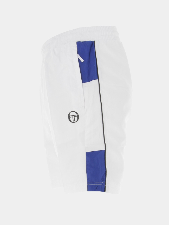 Short jogging vebita bleu blanc homme - Sergio Tacchini