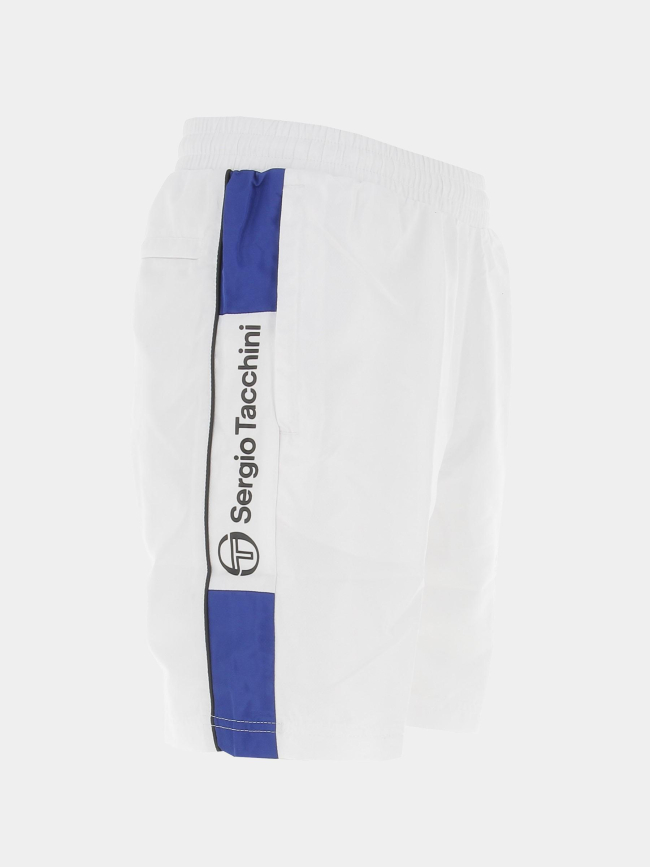 Short jogging vebita bleu blanc homme - Sergio Tacchini