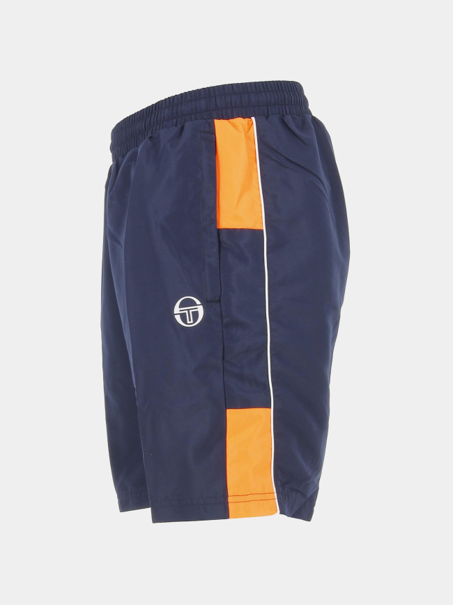 Short jogging vebita orange bleu marine homme - Sergio Tacchini