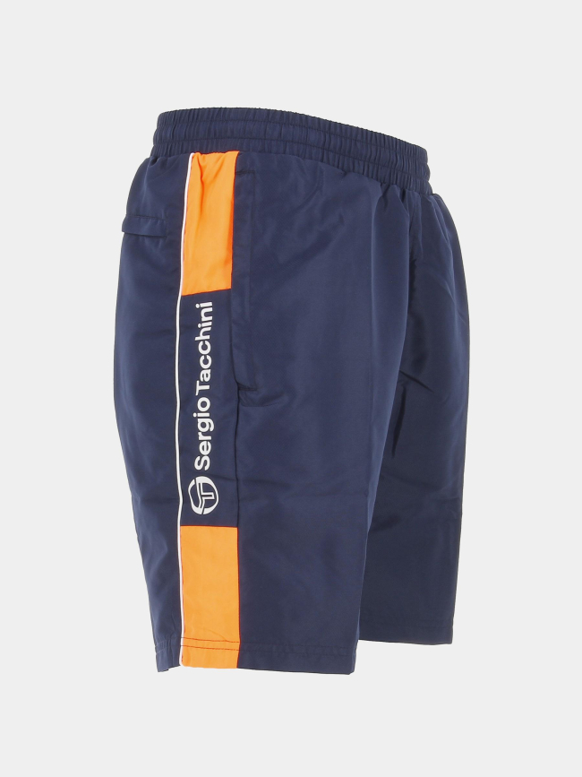 Short jogging vebita orange bleu marine homme - Sergio Tacchini