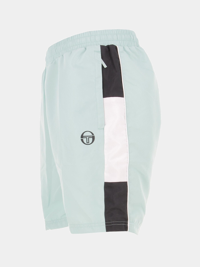 Short jogging vebita vert blanc homme - Sergio Tacchini