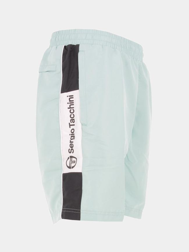 Short jogging vebita vert blanc homme - Sergio Tacchini