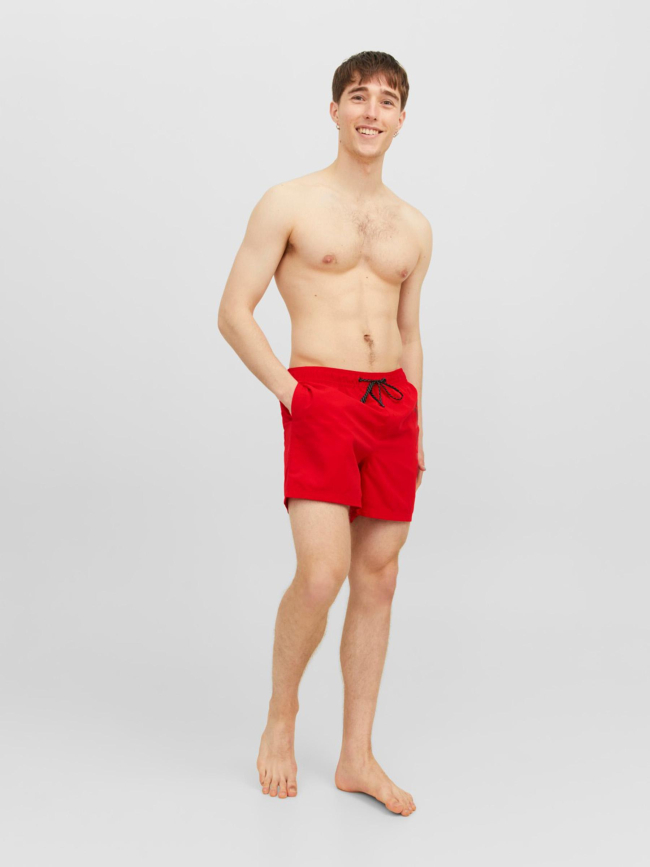 Short de bain fiji splicelogo rouge homme - Jack & Jones