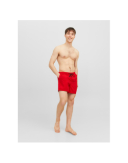 Short de bain fiji splicelogo rouge homme - Jack & Jones