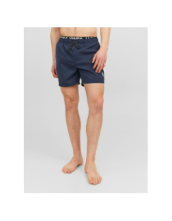 Short de bain fiji bleu marine homme - Jack & Jones