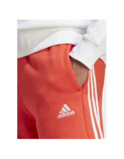 Short jogging 3 stripes rouge homme - Adidas