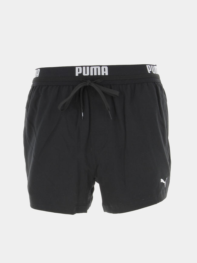 Short de bain logo noir homme - Puma