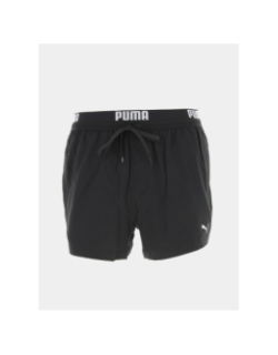Short de bain logo noir homme - Puma