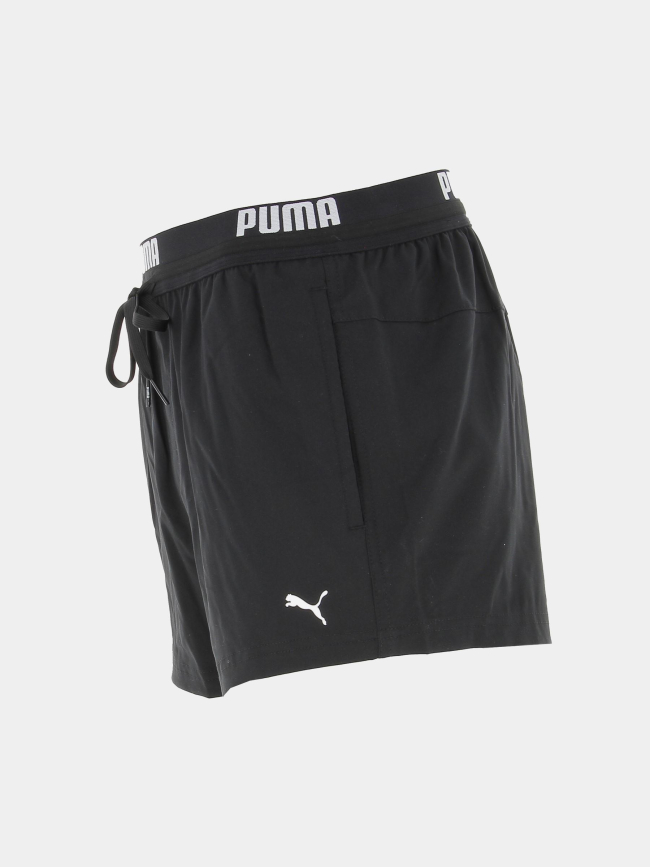 Short de bain logo noir homme - Puma