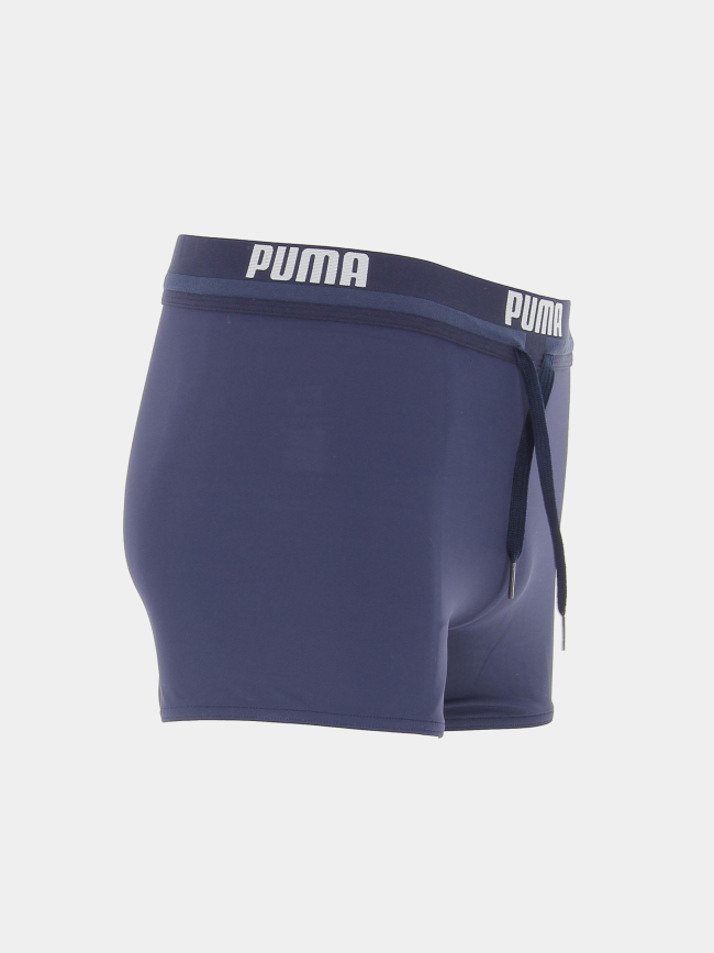 Maillot de bain boxer logo bleu marine homme - Puma