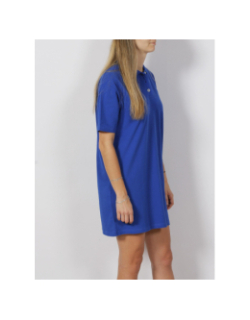 Robe polo large relax bleu femme - Tommy Hilfiger