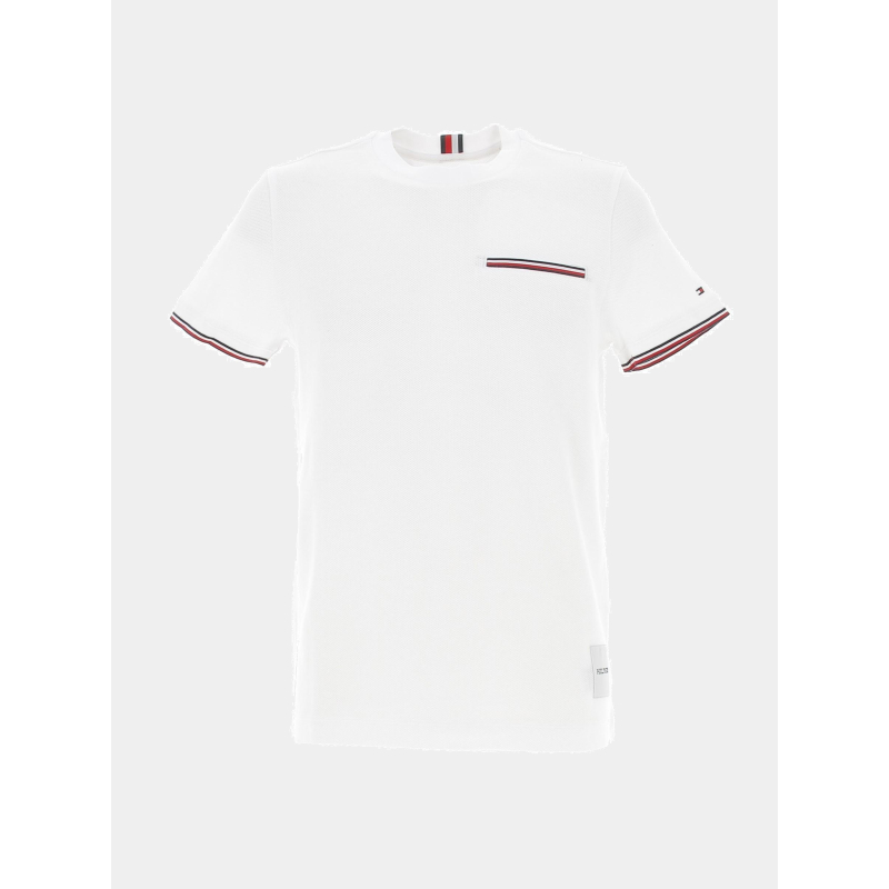 t shirt blanc tommy hilfiger