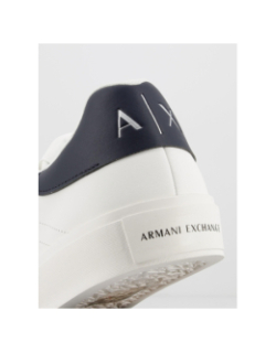 Baskets optic blanc bleu marine homme - Armani Exchange