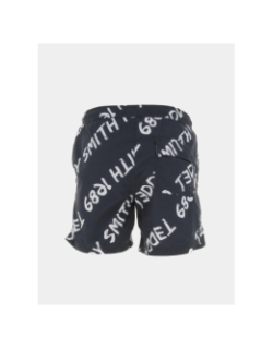 Short de bain imprimés logo nova noir garçon - Teddy Smith