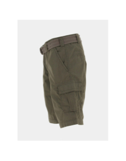 Short cargo rayures sytro 3 kaki homme - Teddy Smith